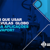 POR QUE VOCÊ DEVE USAR VÁLVULAS GLOBO PARA APLICAÇÕES DE VAPOR?
