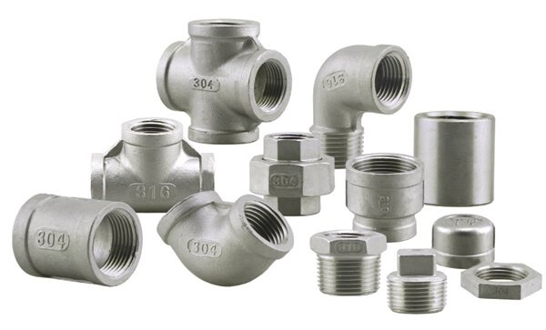 Flanges, tubos e conexões de aço inox