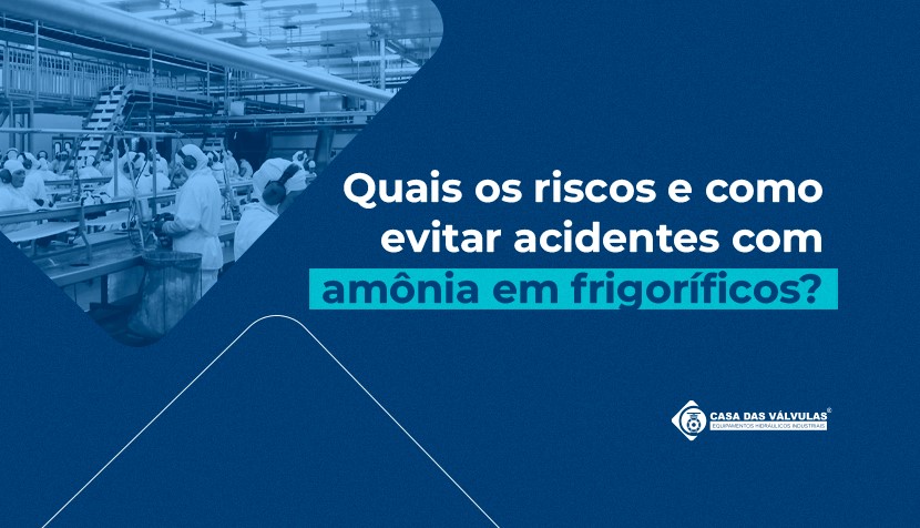 Quais os riscos e como evitar acidentes com amônia em frigoríficos?