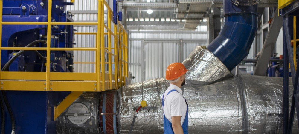 sistema de aquecimento industrial inteligente