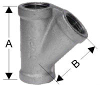 Tê 45° BSP